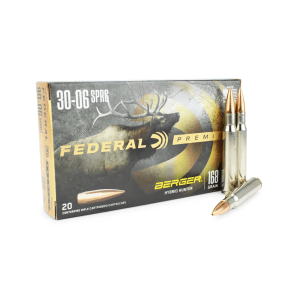 Federal Premium 30-06 Springfield 168 Grain Berger Hybrid Hunter (Box)