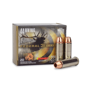 Federal Premium 44 Mag 225 Grain Lead Free Barnes Expander (Box)