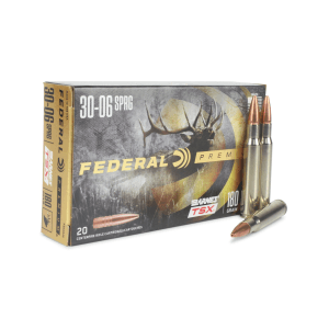 Federal Premium 30-06 Springfield 180 Grain Barnes TSX (Box)