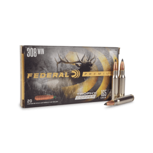 Federal Premium Meat Eater 308 Winchester 165 Grain Lead Free Trophy Copper (Box)