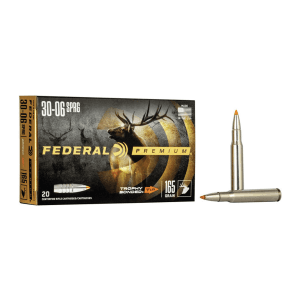 Federal Premium 30-06 Springfield 165 Grain Trophy Bonded Tip (Box)