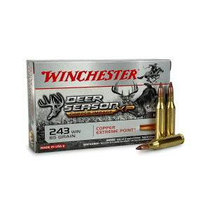 Winchester Deer Season XP Copper Impact 243 Winchester 85 Grain Copper Extreme Point (Box)