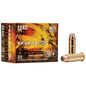 Federal 44 Rem Mag 240 Gr Fusion (Box)