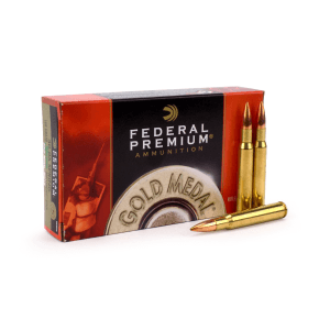 Federal Gold Medal 30-06 Springfield 168 Grain BTHP (Box)