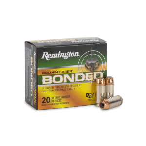 Remington Gold Saber Bonded 40 S&W 180 Grain BJHP (Box)