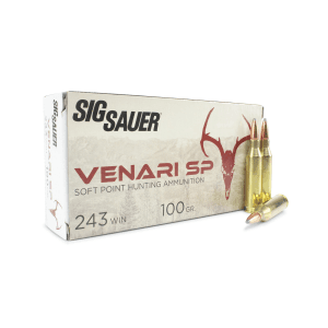 Sig Sauer Venari SP 243 Winchester 100 Grain Soft Point (Box)