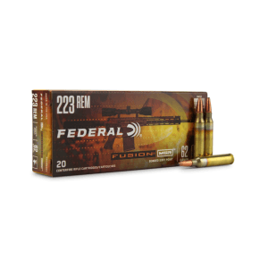 Federal Fusion MSR 223 Remington 62 Gr Bonded Soft Point (Box)