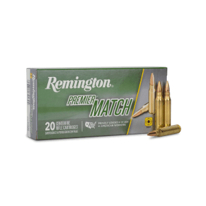 Remington Premier Match 223 Remington 77 Grain Sierra MatchKing BTHP (Box)