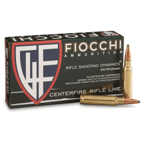 Fiocchi 308 Winchester 165 Grain PSP (Box)