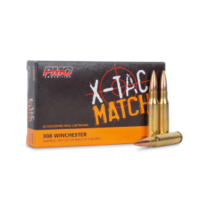 PMC X-TAC Match 308 Winchester 168 Grain OTM (Box)