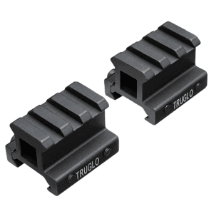 Truglo Riser Mount  Tru Tg8982b    Riser Mnt Pict 3/4  2-pc