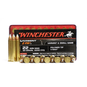 Winchester .22 WMR 30 Grain V-Max