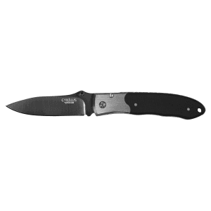 Camillus - 18671 - Pristine 3 Folding Drop Point Plain Black Knife
