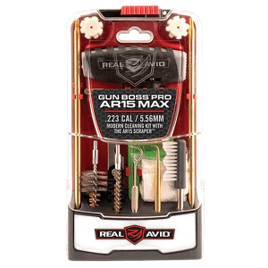 Real Avid AVGBPROARS - Gun Boss Pro AR15 MAX .223 Rem/5.56 NATO Cleaning Kit