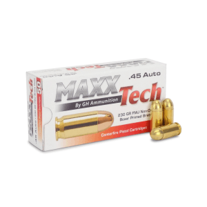 MAXXTech 45 ACP 230 Gr FMJ (Box)