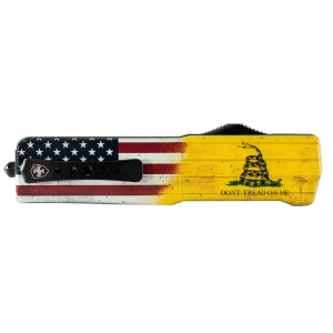 Templar Knife - SZDTOM321 - Premium DTOM 3 OTF Drop Point Plain Yellow Knife