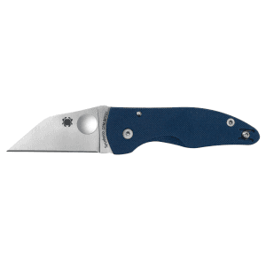 Spyderco - C264GPCBL - MicroJimbo 2.45 Folding Wharncliffe Plain Blue Knife