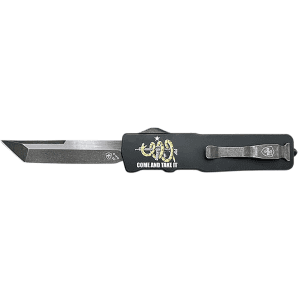 Templar Knife - XMAR15521 - Excalibur 3.25 OTF Tanto Part Serrated Black Knife