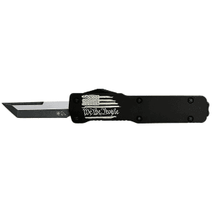 Templar Knife - CAWTP221 - Premium LW 1.85 OTF Tanto Plain Black Knife