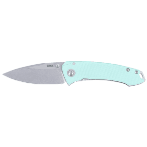 CRKT - 2522B - Tuna Compact 2.73 Folding Drop Point Plain Aqua Knife