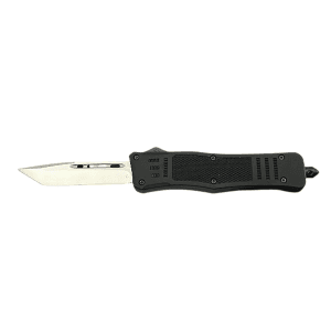 Steel River SPRTN Ultralight 2.75 OTF Tanto Plain Black Knife MT616BULD2T