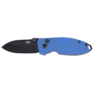 CRKT - 2474BD - Squid 2.27 Folding Drop Point Plain Blue Knife