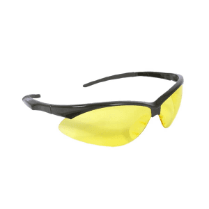 Radians Outback Safety Glasses (Amber Lenses/Black Frame)