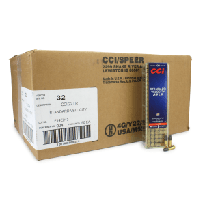 CCI .22LR 40 Grain Lead Round Nose (Case)
