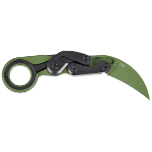CRKT - 4040BG - Provoke 2.41 Folding Karambit Plain Bright Green Knife