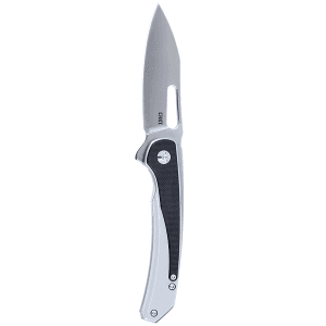 CRKT - 6075 - Padawan 3.01 Folding Wharncliffe Plain Black Knife