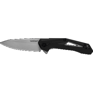 Kershaw - 1385 - Airlock 3.00 Folding Drop Point Plain Black Knife