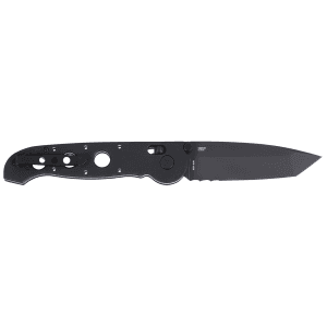 CRKT - M1614XK - M16 14XK 3.97 Folding Tanto Part Serrated Black Knife