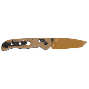 CRKT - M1602XD - M16 02XD 3.11 Folding Tanto Plain Desert Tan Knife