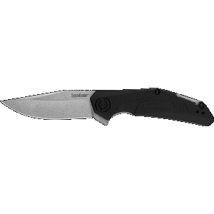 Kershaw - 1370 - Camshaft 3.00 Folding Clip Point Plain Black Knife