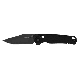Kershaw - 6106BLK - Bel Air 3.05 Folding Clip Point Plain Black Knife