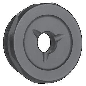 Jk Armament 155 Pro Flash Reducer End Cap 30 Cal Titanium Black