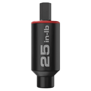 Real Avid AVSTFL25 - Smart Torq Fixed 25 in-lb Torque Limiter Black/Red Tool