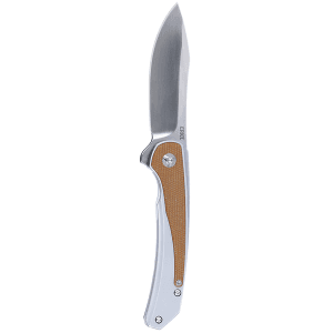CRKT - 6070 - Padawan 3.01 Folding Wharncliffe Plain Coyote Tan Knife
