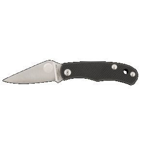 Spyderco - C133GBKP - Bug 1.27 Folding Plain Black Knife