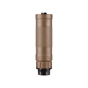 Dead Air Lazarus 6 FDE Suppressor | 5.56 NATO  6MM ARC Compatible | XENO - FDE (Personal)