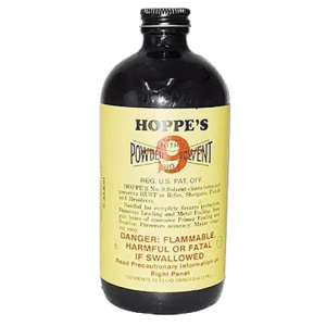 Hoppes 916 No. 9 Bore Cleaner Removes Carbon Powder  Lead Fouling Child Proof Cap  1 Pint 16 oz. Bottle 10 Per Pack
