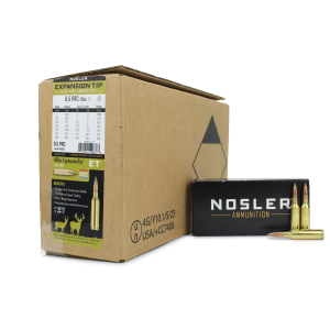 Nosler E-Tip 6.5 PRC 120 Gr Spitzer E-Tip Lead-Free (Case)
