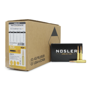 Nosler Match Grade 6.5 Creedmoor 140 Gr RDF HPBT (Case)