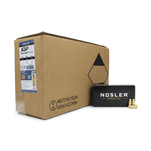 Nosler Assured Stopping Power 9mm 147 Gr JHP (Case)