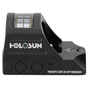 Holosun 407 1x Pistol Green Dot Sight 2 MOA