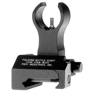 Troy Ind Battlesight  Troy Ssig-fbs-fhbt-00   Frt Fld Hk Sight Blk