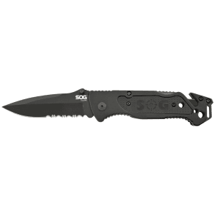 SOG Escape 3.4 PS Folding Knife (Blackout) SOGFF25CP