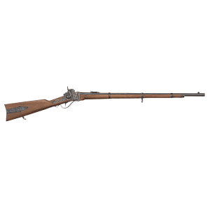 Taylors & Co. - 210122 - 1859 Sharps Infantry 54 Cal 30 Falling Block 1 Walnut Rifle