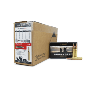 Nosler Trophy Grade 338 Lapua Mag 300 Gr Nosler AccuBond (Case)