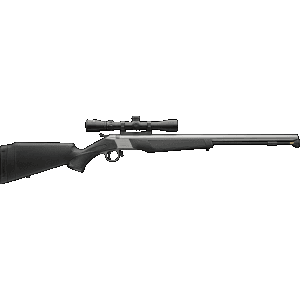 CVA - PR2117SSCP - Wolf V2 50 Cal 24 Break Open 1 Stainless Black Rifle